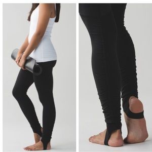 Rare Lululemon Stirrup Wunder Under Pant Black